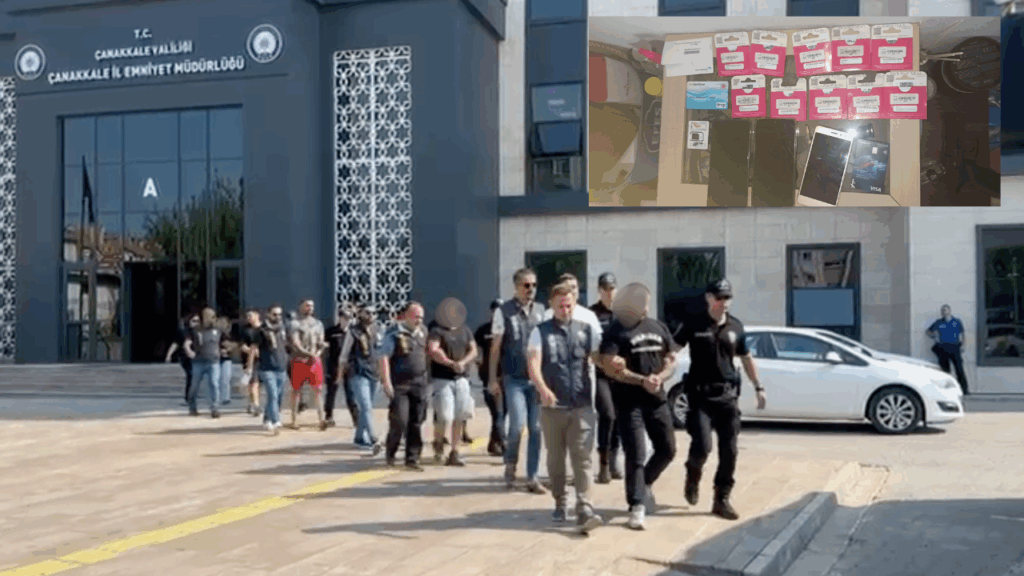 Çanakkale’de 181 milyon TL’lik şüpheli para trafiği