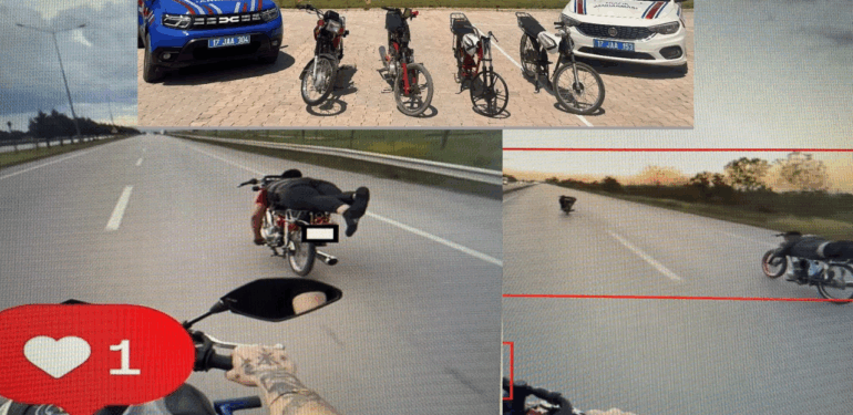 Çanakkale’de 2 trafik magandası gözaltına alındı