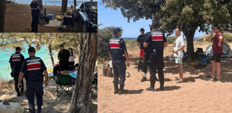 Jandarma, Çanakkale’deki yangınlar için teyakkuza geçti