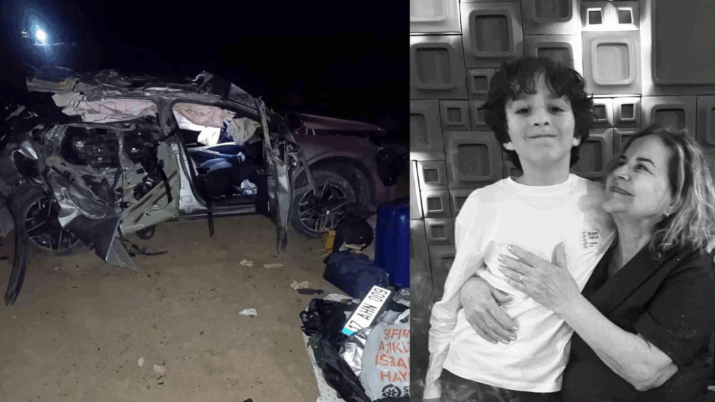 Tunceli'deki kaza Çanakkale'yi yasa boğdu Anneanne ve torun hayatını kaybetti