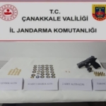 Çanakkale'de evden 280 bin liralık altın çalan hırsız yakalandı