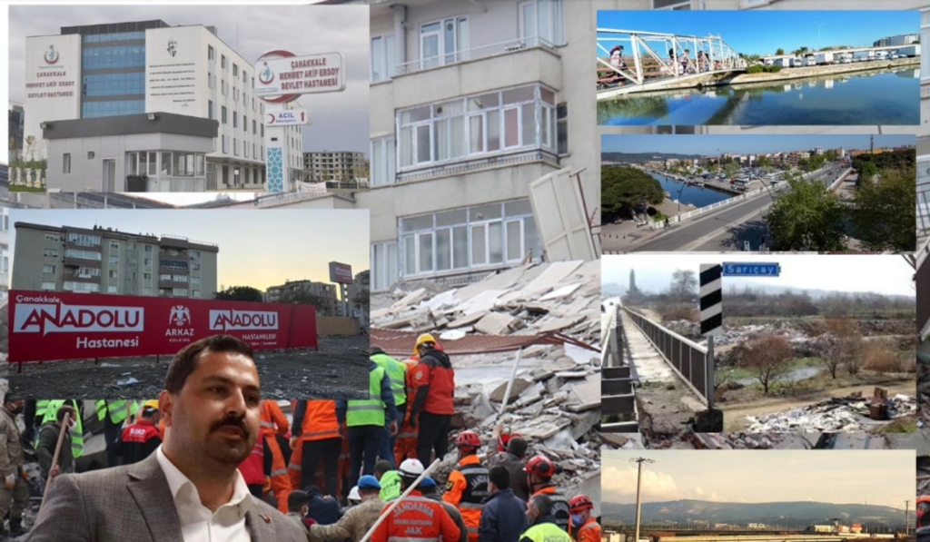 Çanakkale'de depremde köprüler yıkılırsa şehrin yarısı hastanelere ulaşamayacak