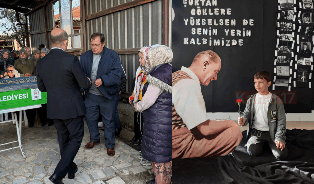 Çan'da 8 yaşındaki Yunus Özdil toprağa verildi