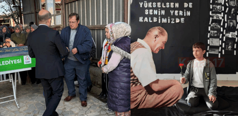 Çan’da 8 yaşındaki Yunus Özdil toprağa verildi