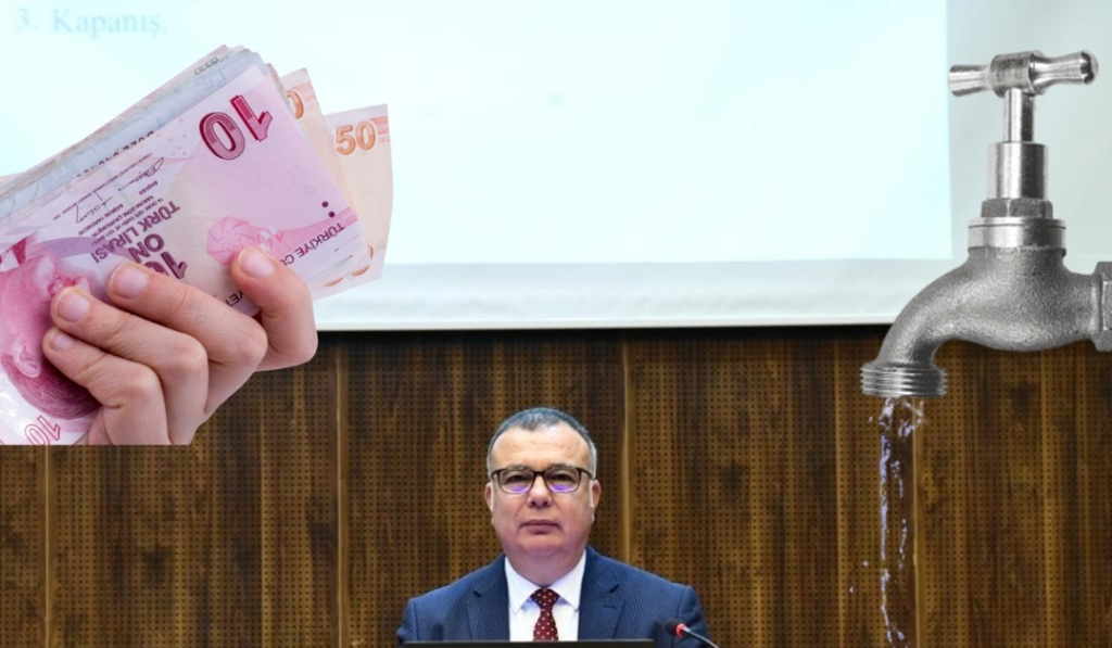 Kepez'de suya yüzde 57 zam yapıldı