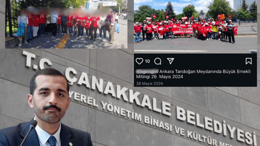 Çanakkale Belediyesi Miting