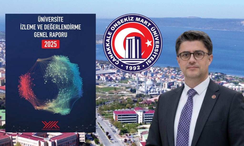 ÇOMÜ, en başarılı ilk 20 üniversite arasına girdi