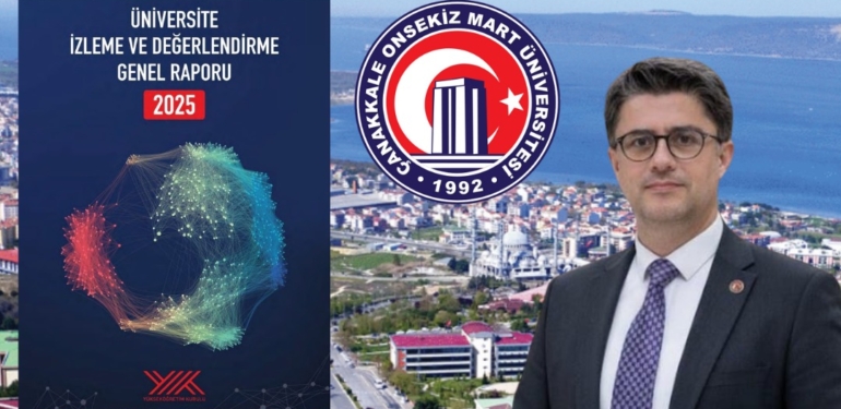 ÇOMÜ, en başarılı ilk 20 üniversite arasına girdi
