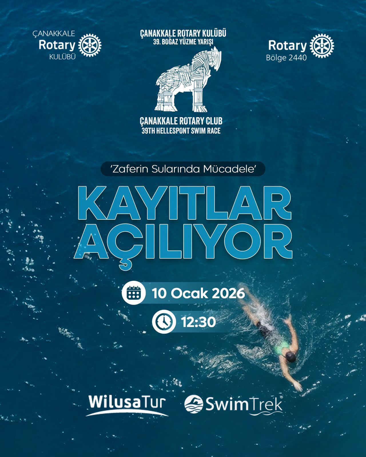 Çanakkale Boğazı yüzme yarışması kayıtları başlıyor
