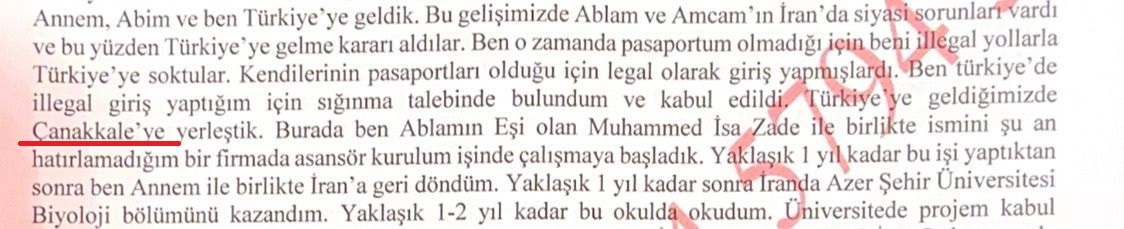 İran Casusu Çanakkale