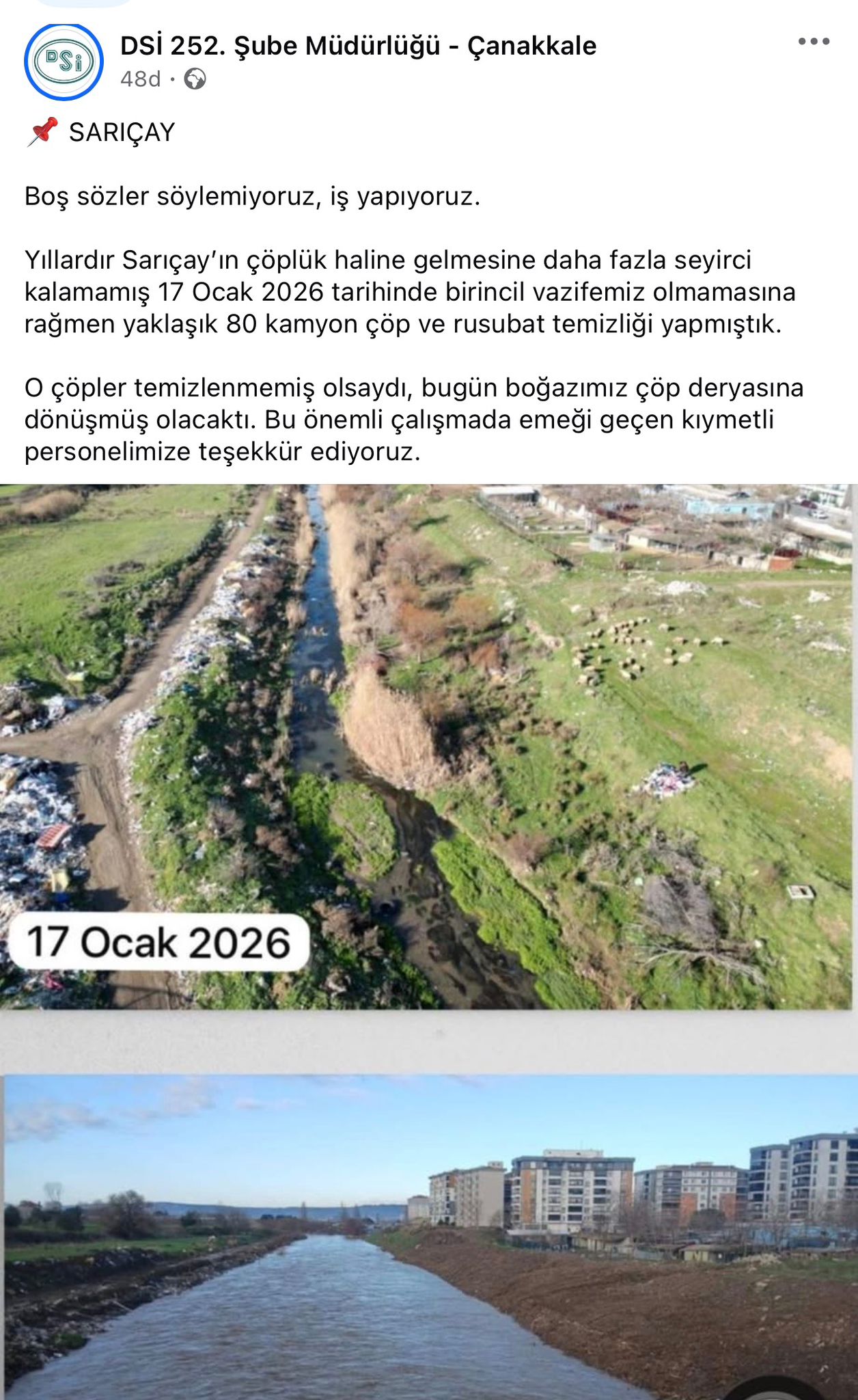 Çanakkale’de kurumları birbirine sokan paylaşım: Kısa süre sonra silindi