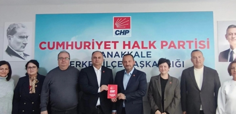 Çanakkale’de İYİ Partili isim CHP’ye katıldı