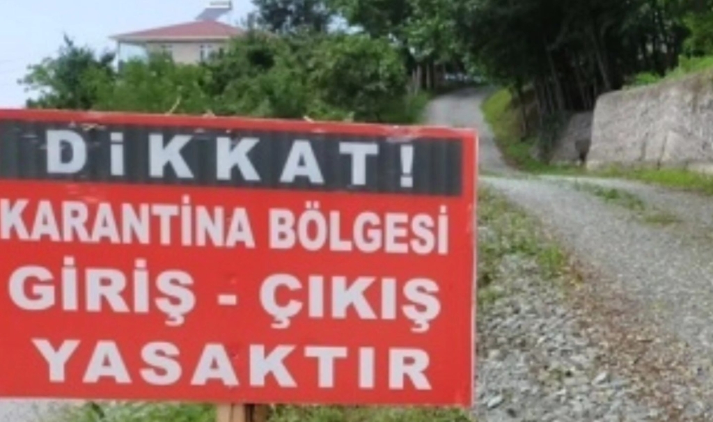 Biga'da çok sayıda köy karantinaya alındı
