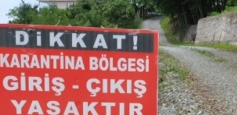 Biga’da çok sayıda köy karantinaya alındı