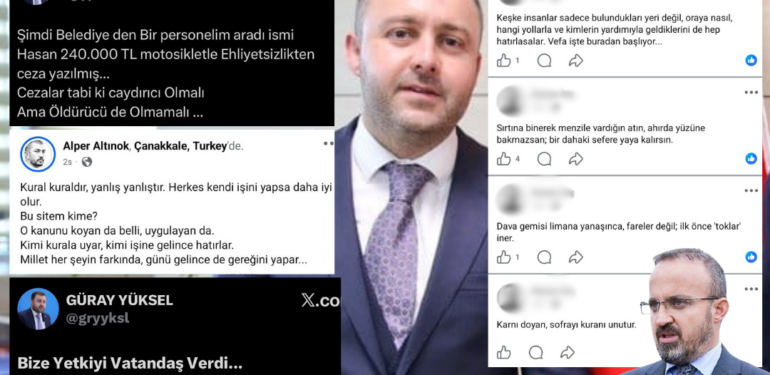 Ezine’de AK Partili başkanın paylaşımı Bülent Turan’a ‘Vefasızlık’ olarak yorumlandı