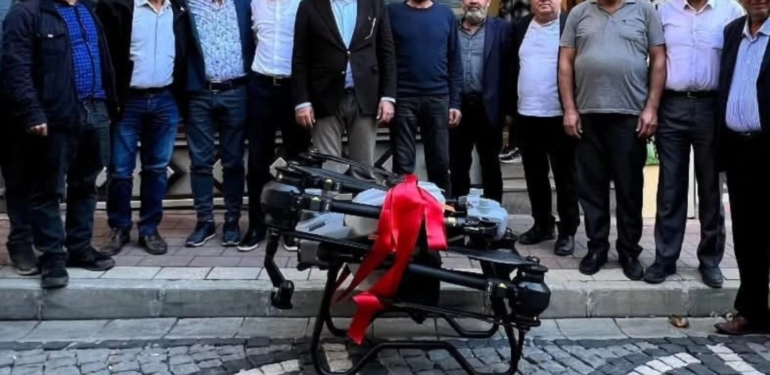 Bayramiç’te çiftçinin milyonluk dronu kayboldu