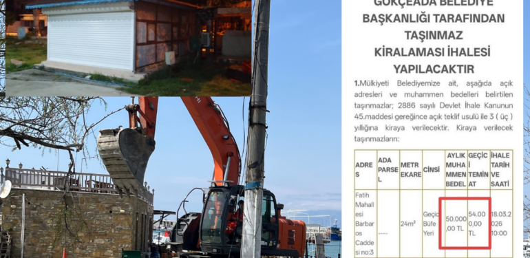 Gökçeada Belediyesi vatandaşı 2 milyon TL dolandırdı: 24 metrekare diye ihaleye verilen yer 6 metrekare çıktı!